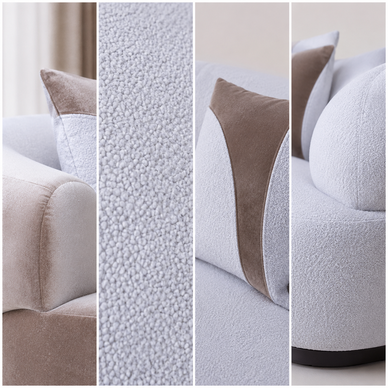 Celestia Curve Sofa Set