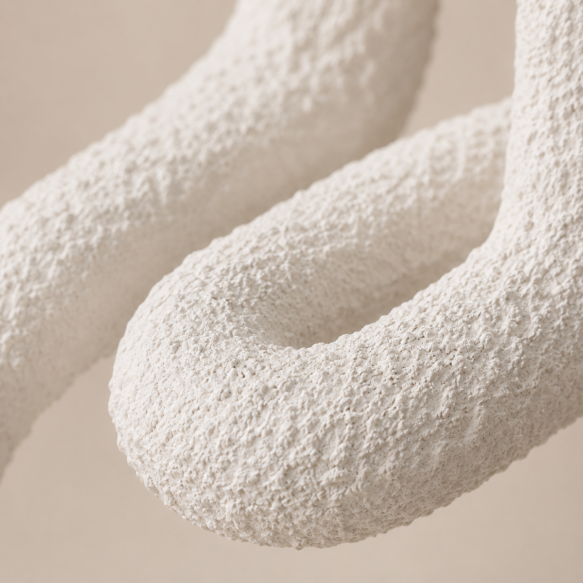 Arco Texture Sculpture White