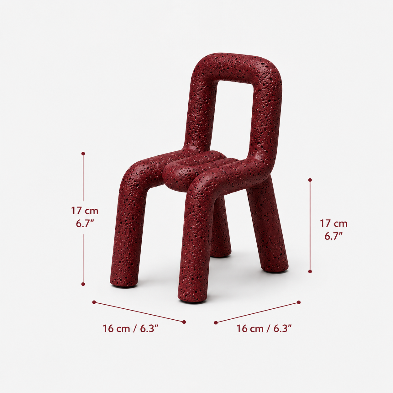 Arco Texture Sculpture Bordeaux