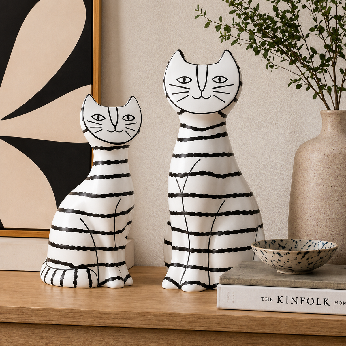 Whisker Duo Sculpture Set