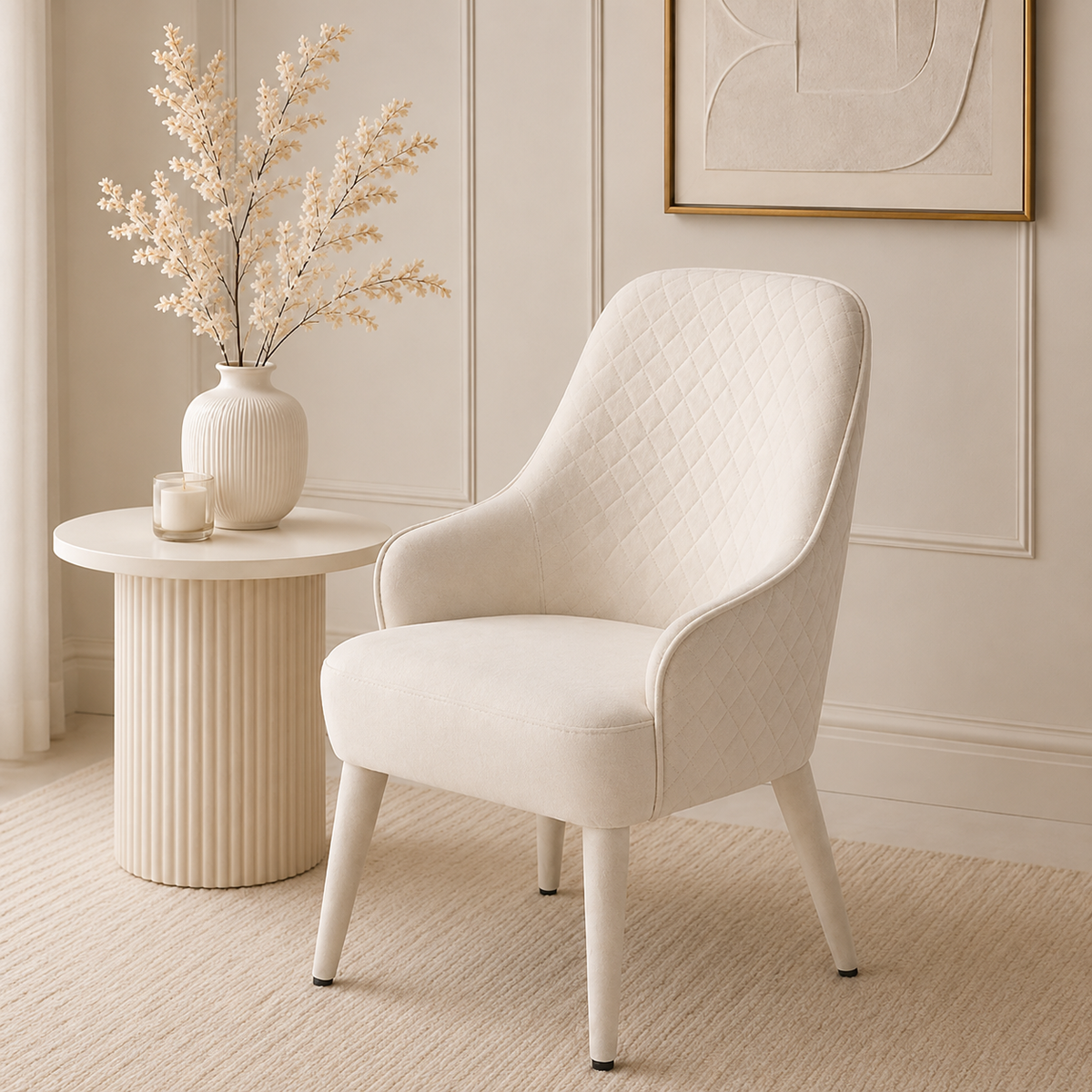 Verona Quilted Dining Chair