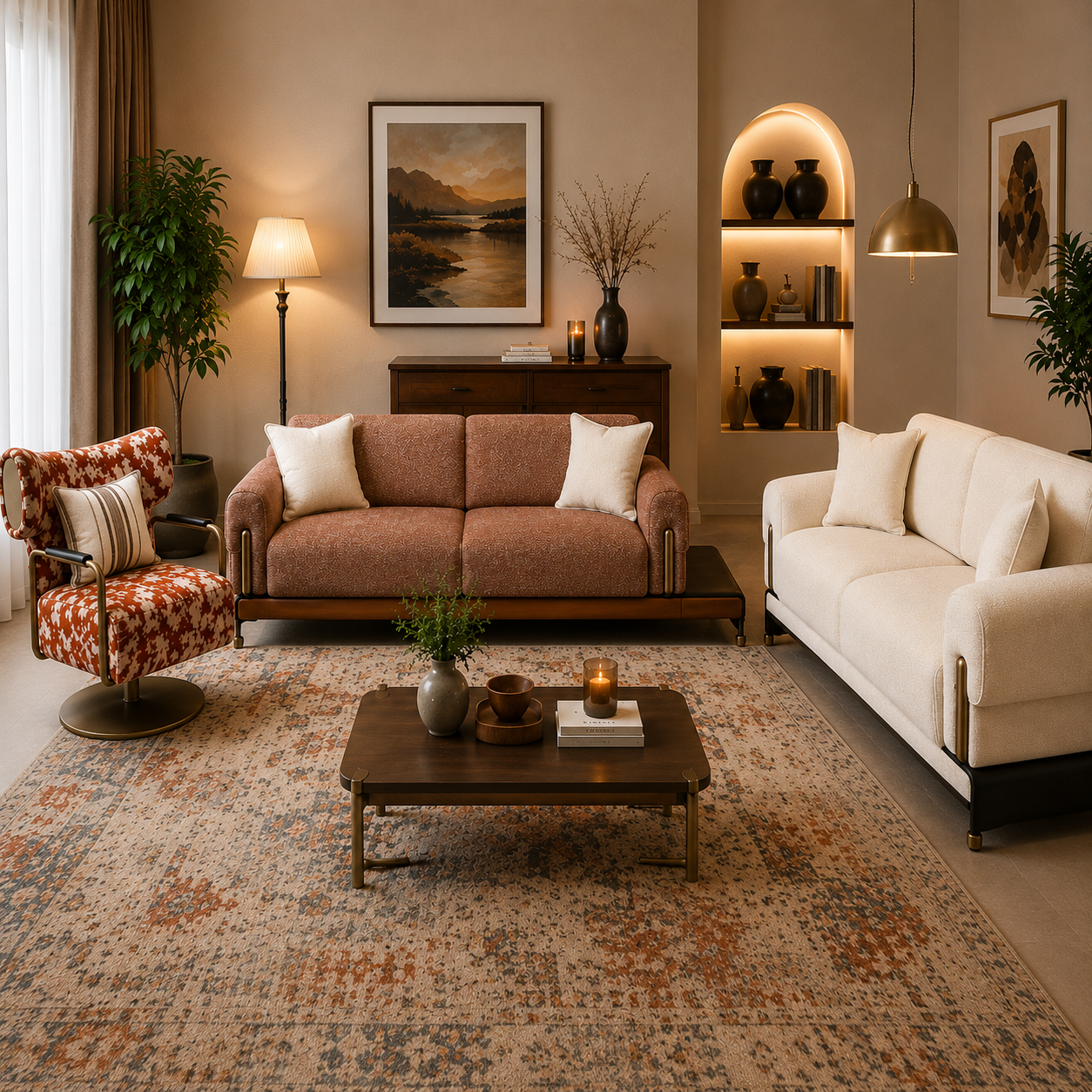 Baraga Sofa Set
