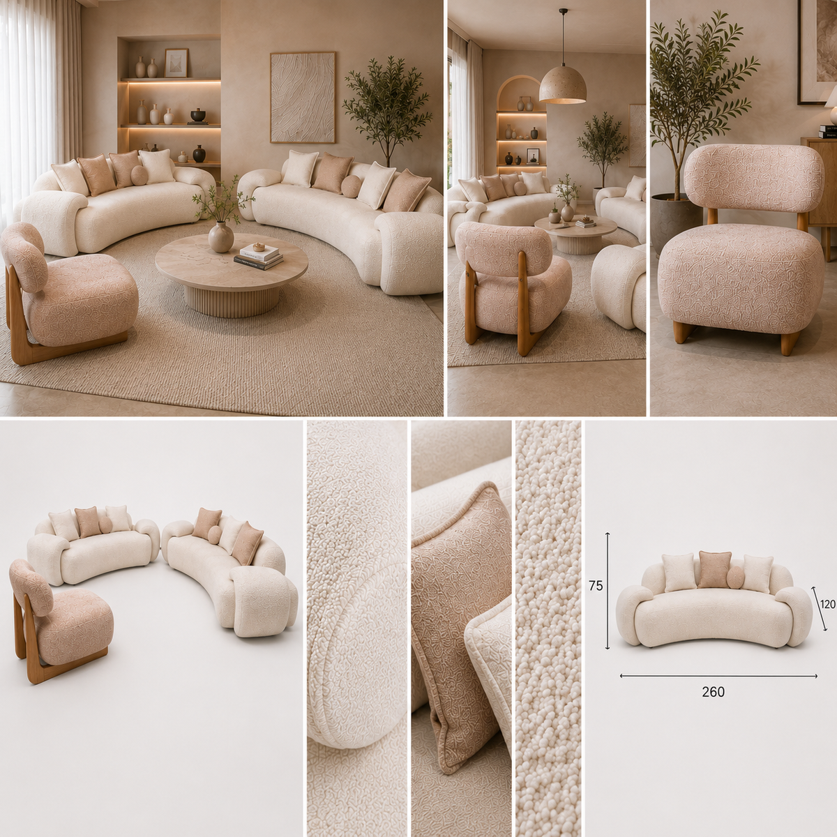 Olmpia Sofa Set