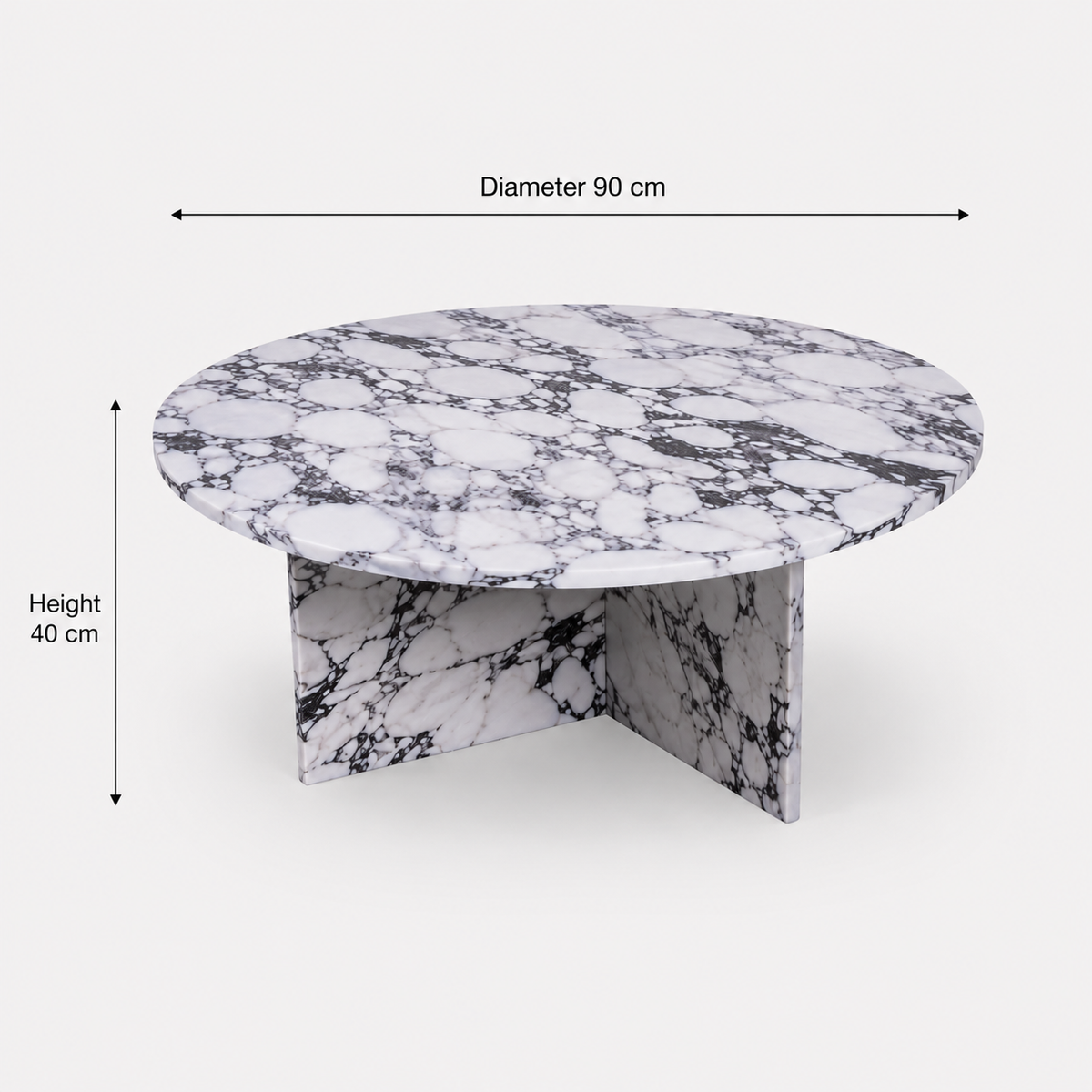 Bianco Orbit Coffee Table