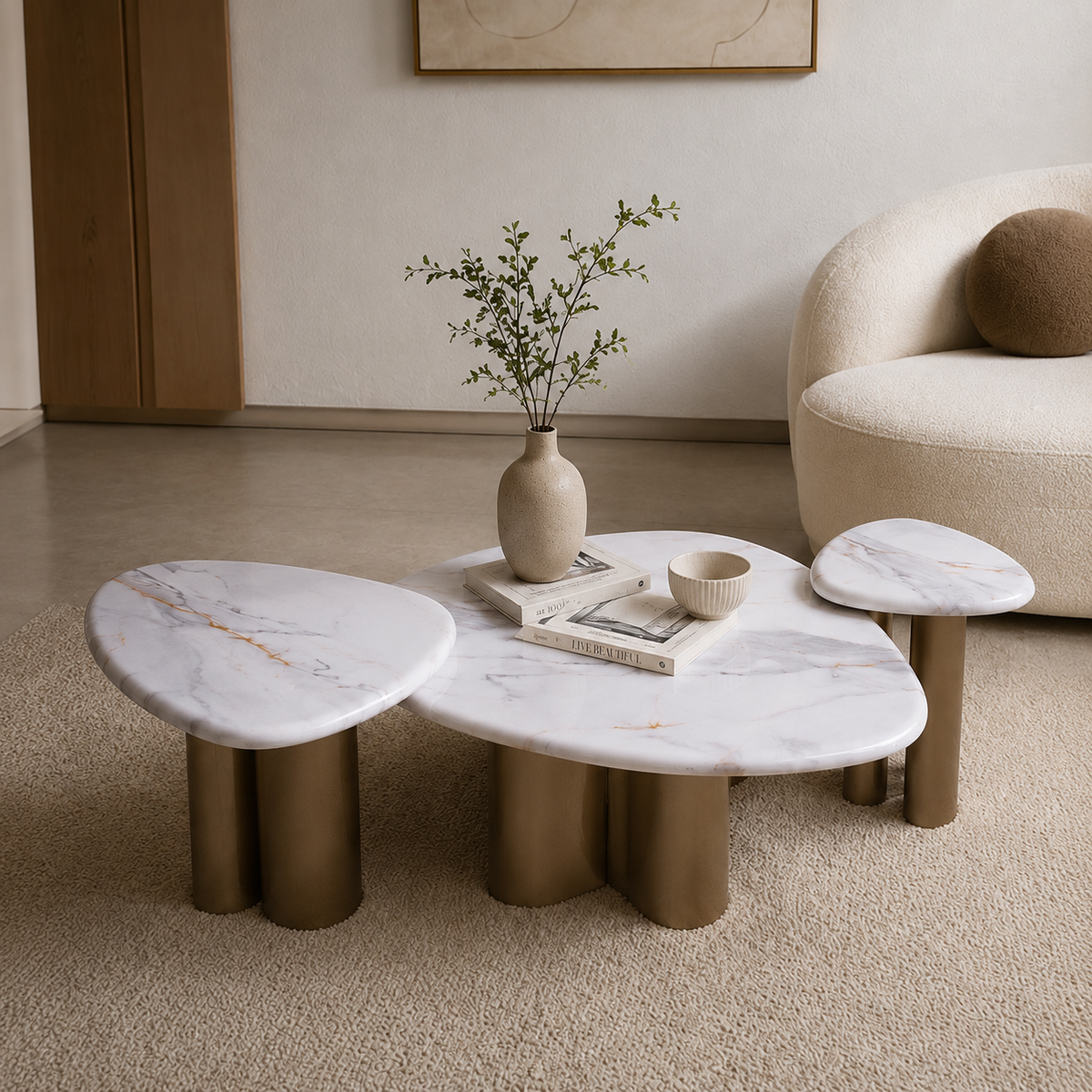 Trivora  1+1+1 Coffee Table