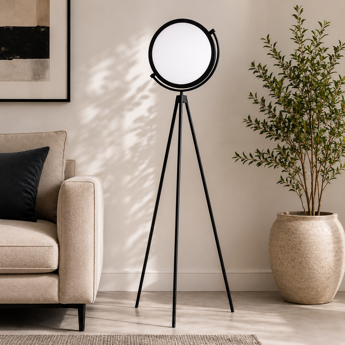 Eclipse Tripod Floor Lamp