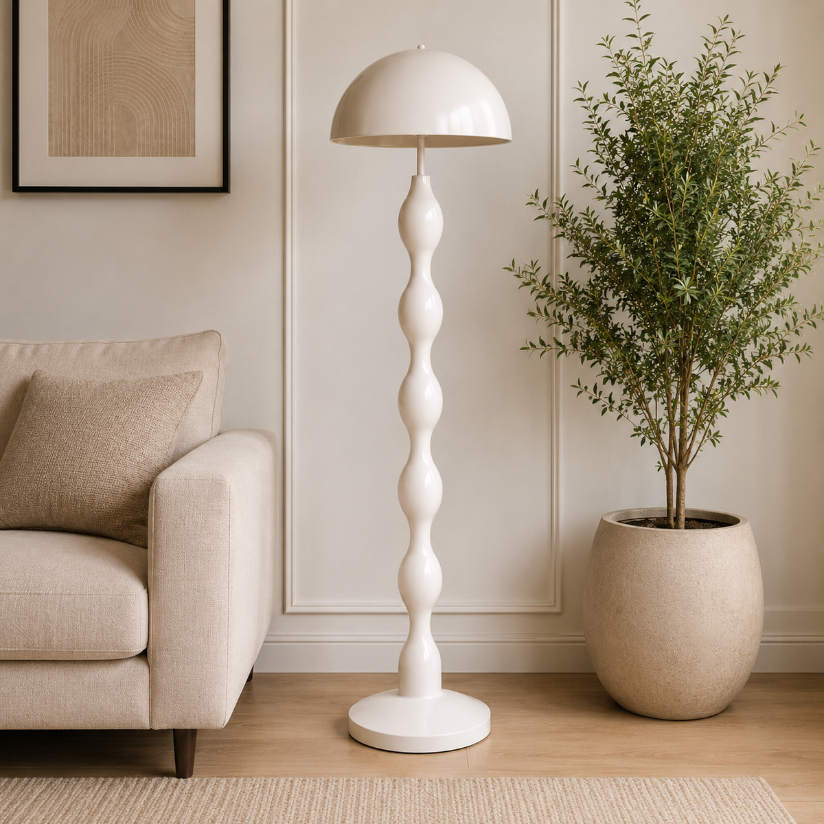 Pearl Wave Floor Lamp