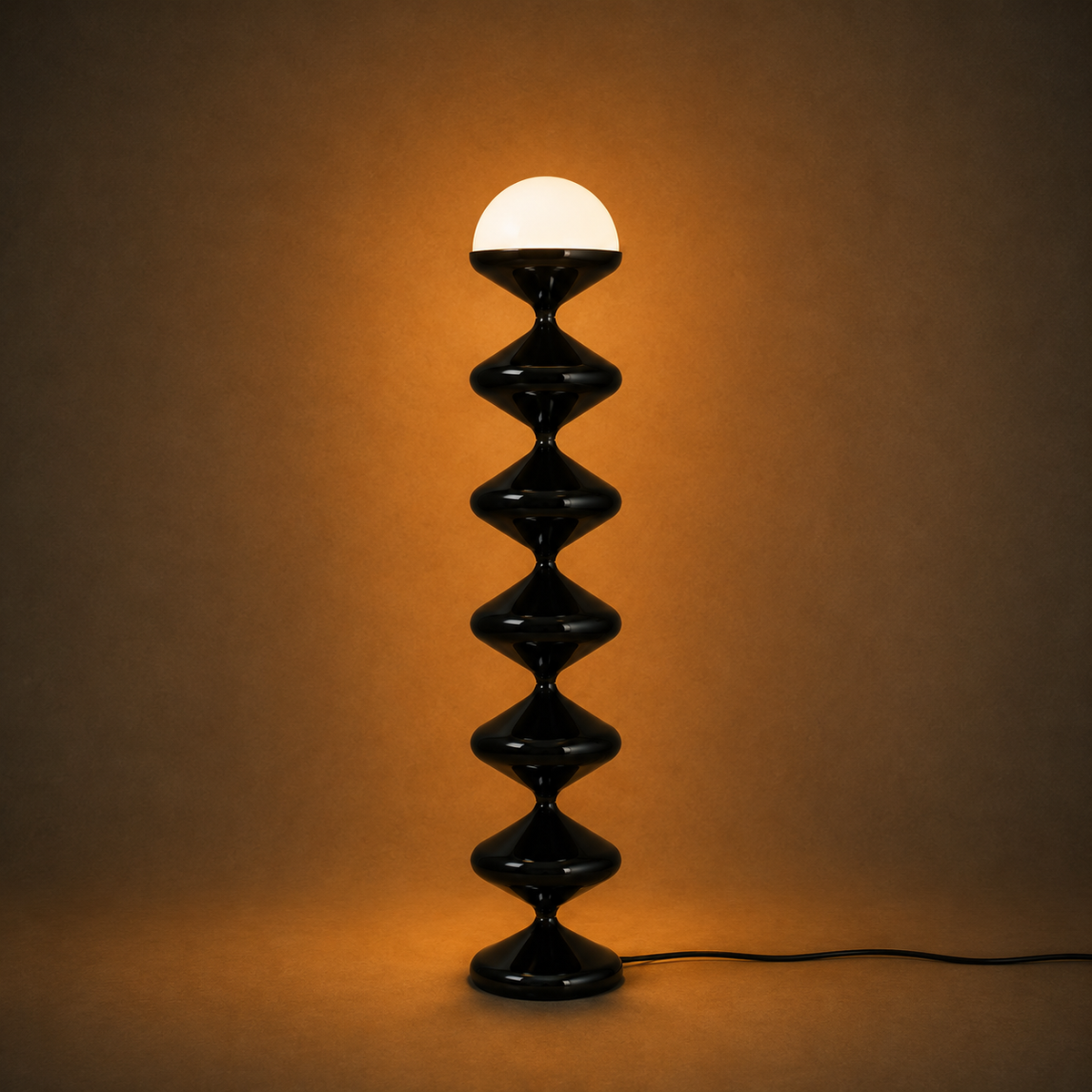 Midnight Totem Floor Lamp