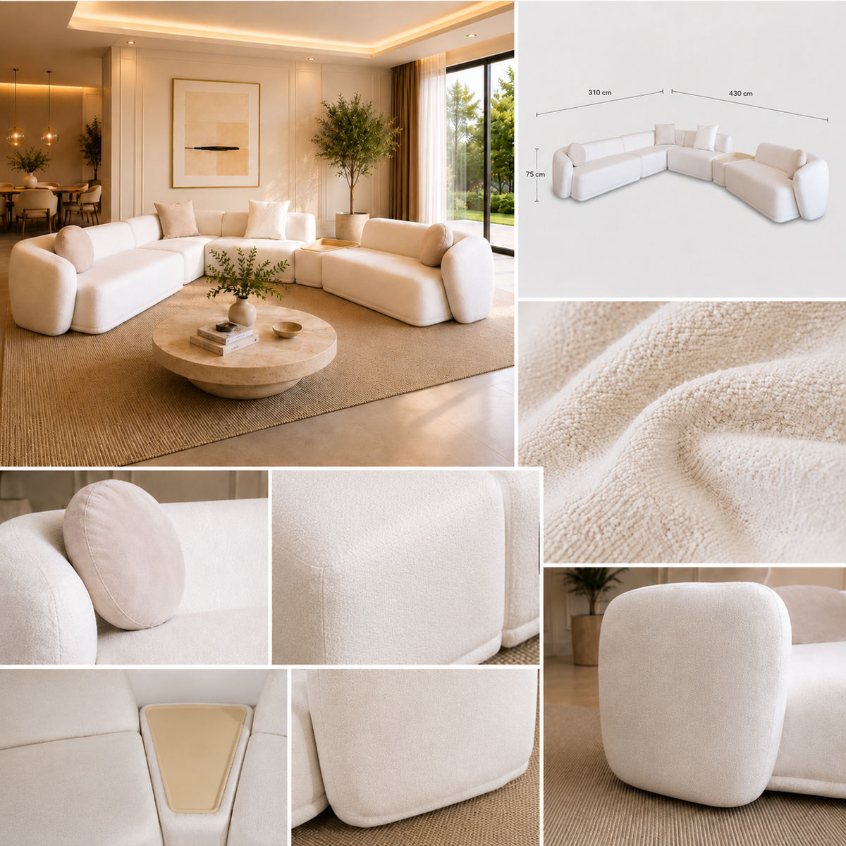 Cloud Curve Modular Sofa