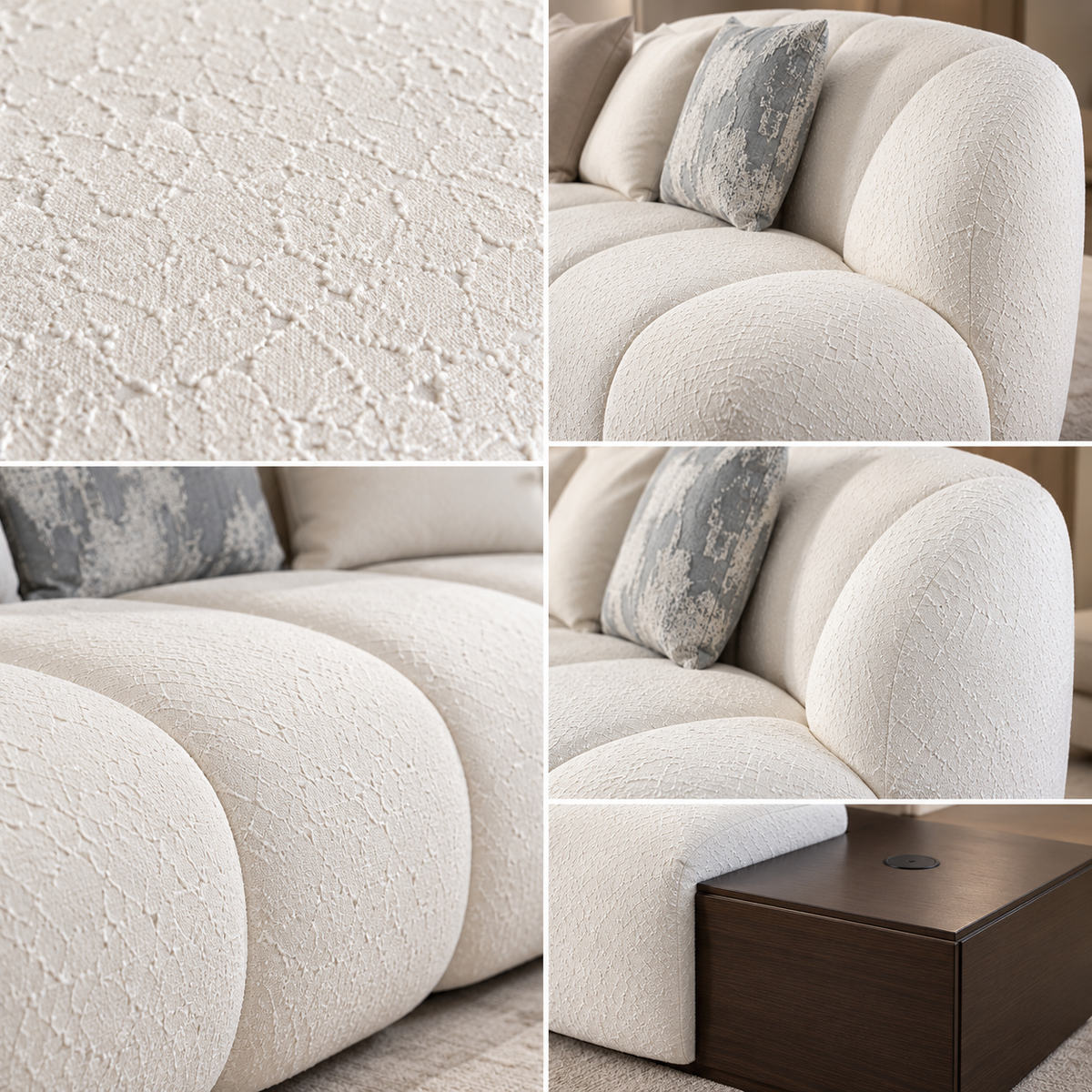 Sorrento Curve Modular Sofa