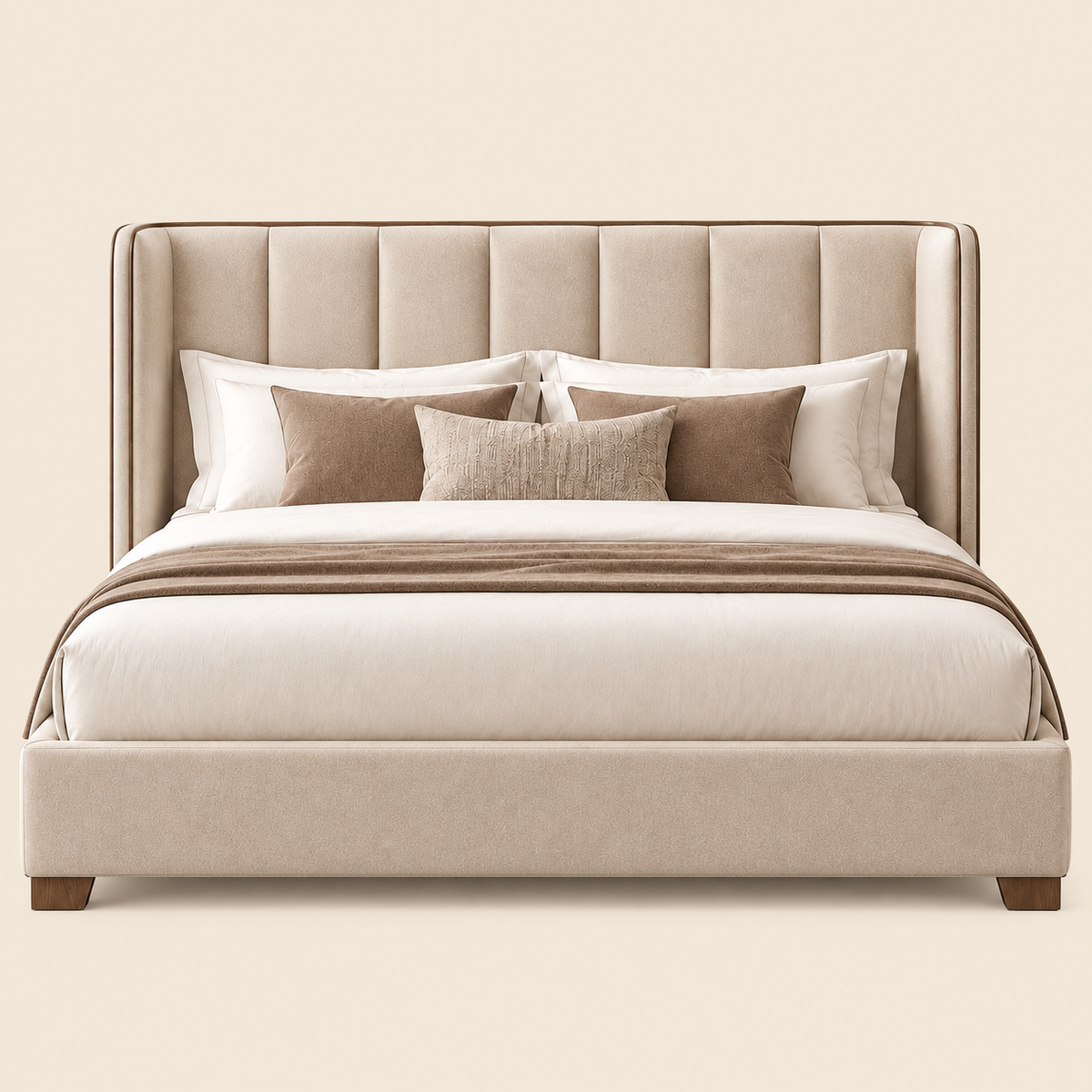 Aurelia Classic Wingback Bed