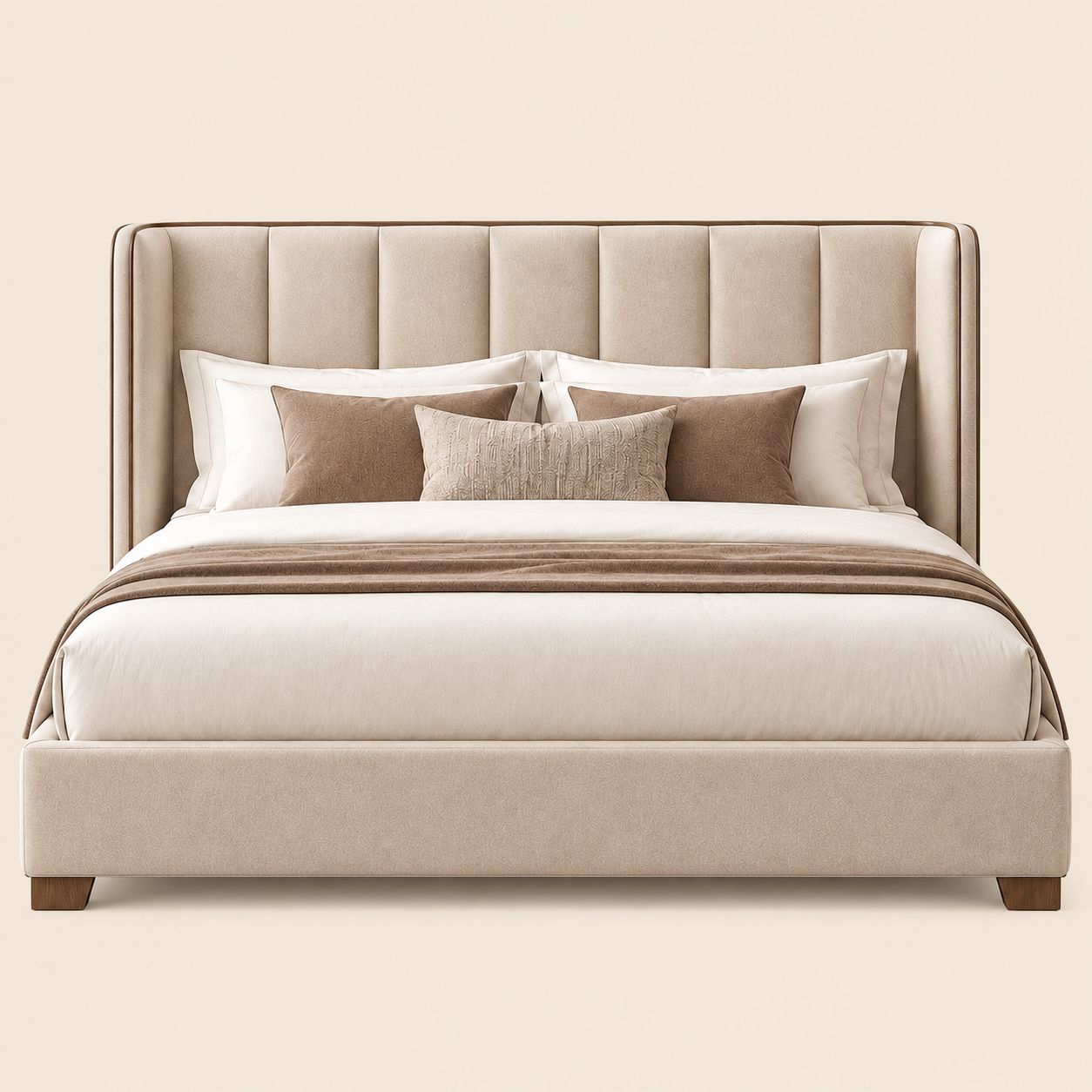 Aurelia Classic Wingback Bed