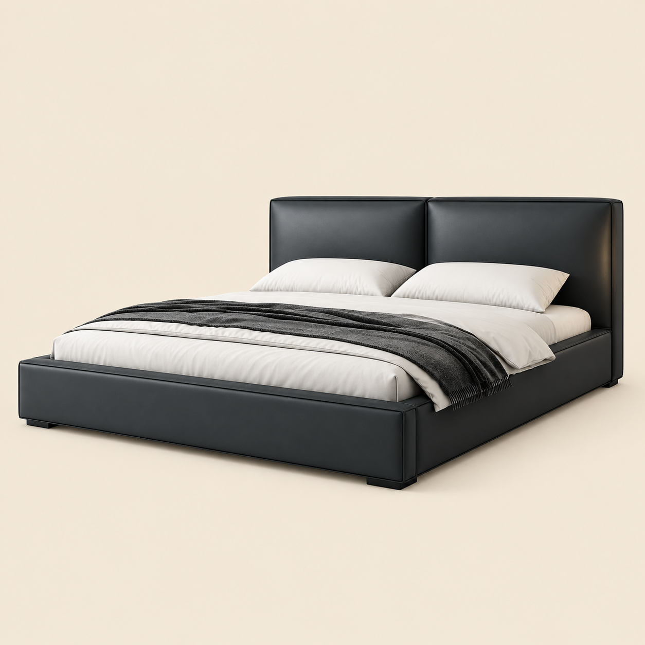 Noir Duo Bed