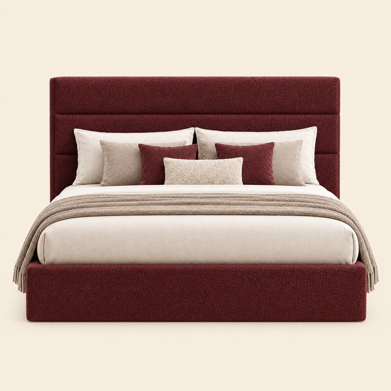 Bordeaux Line Bed