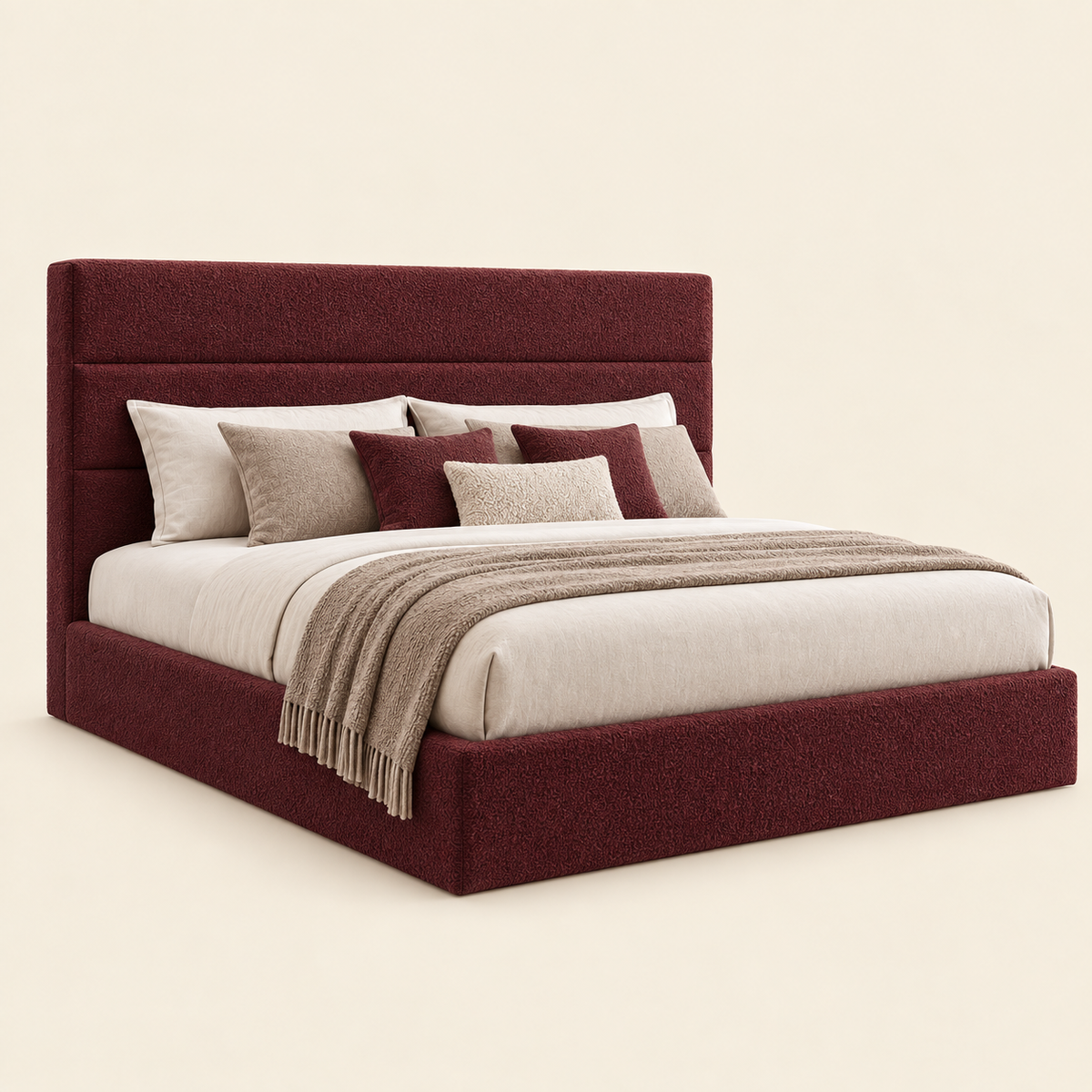 Bordeaux Line Bed