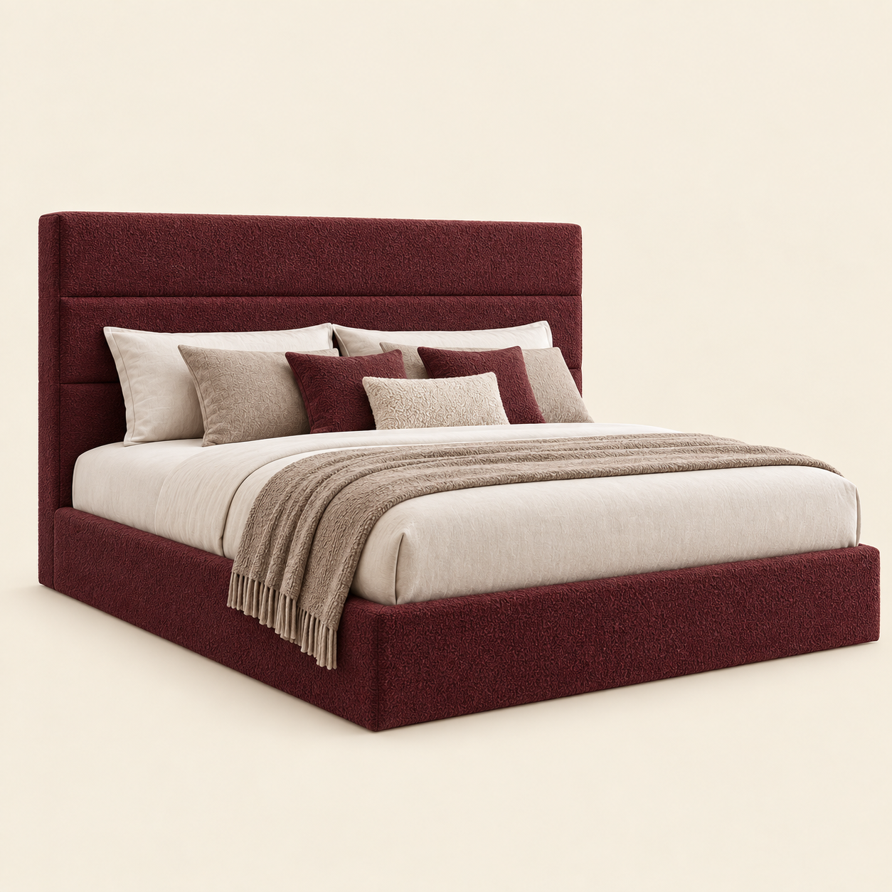 Bordeaux Line Bed