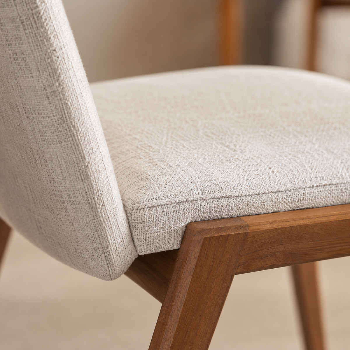 Elara Cream Dining Chair