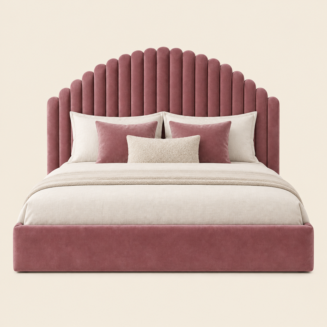 Rosé Arch Bed