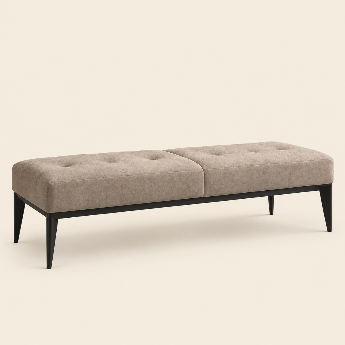 Luna Tufted Bench