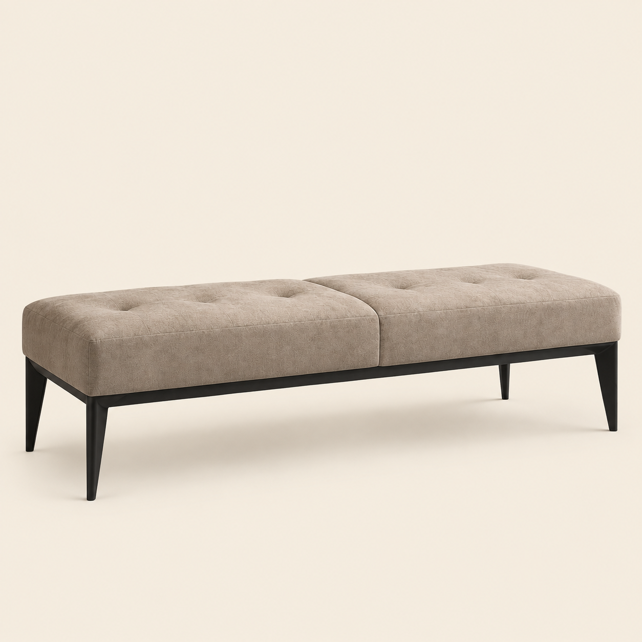 Luna Tufted Bench