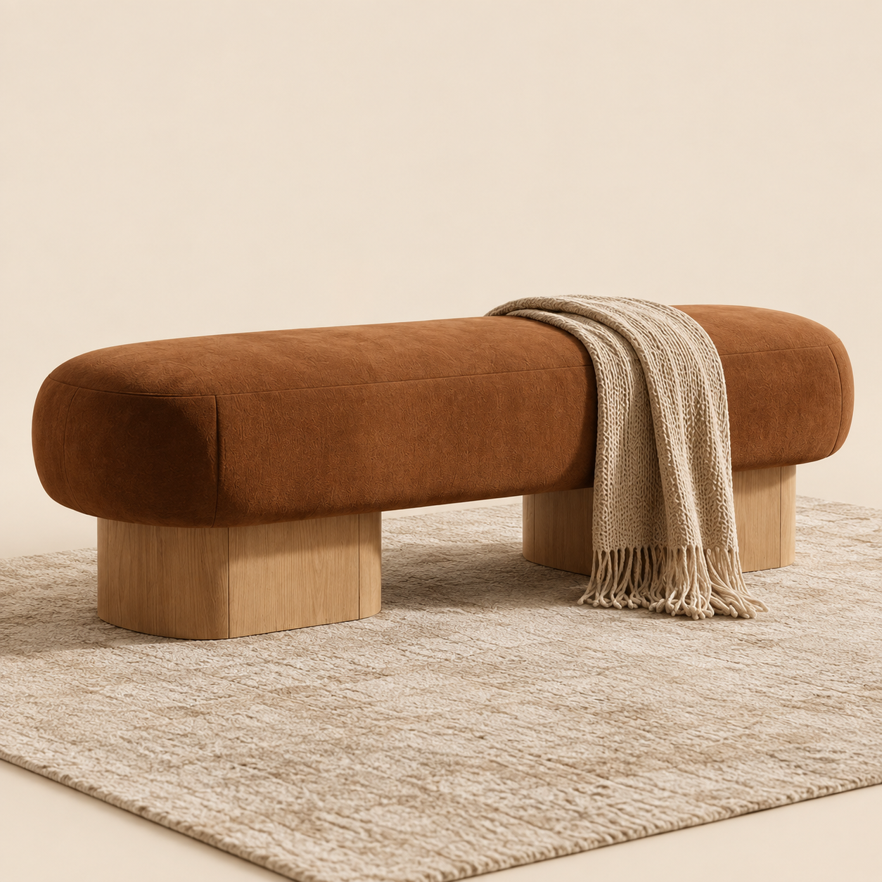 Como Curved Bench