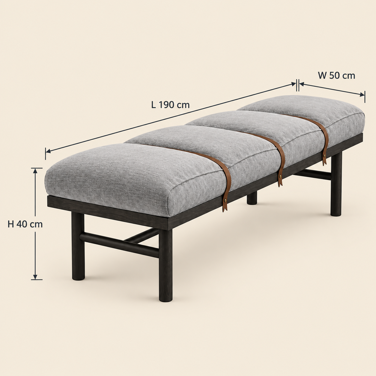 Arden Strap Bench