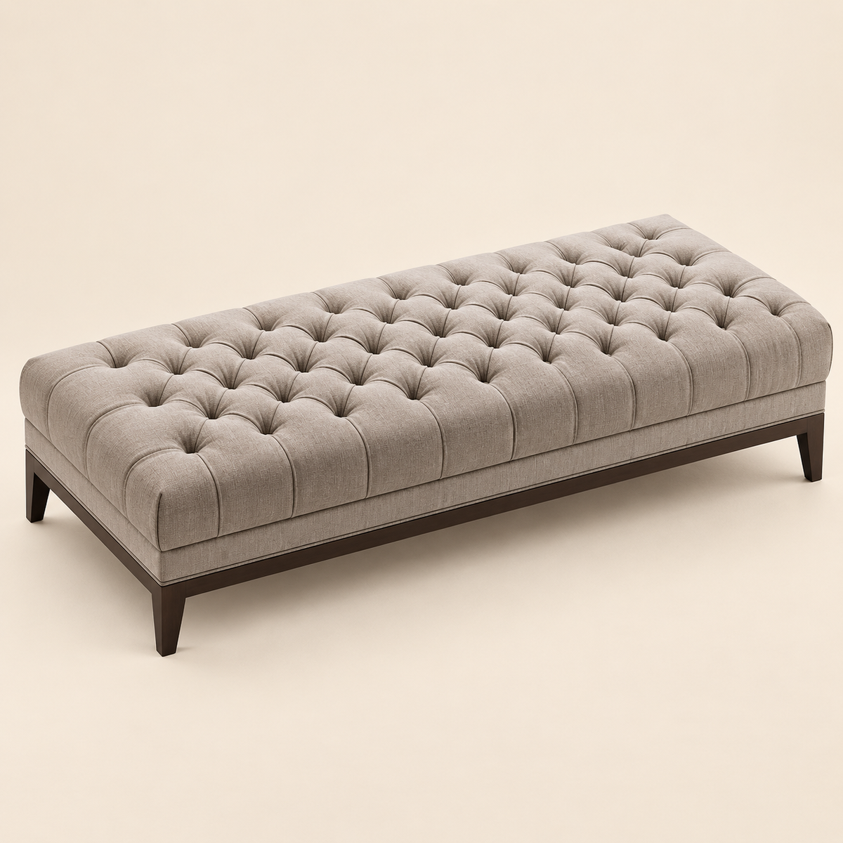 Chester Tufted Bench