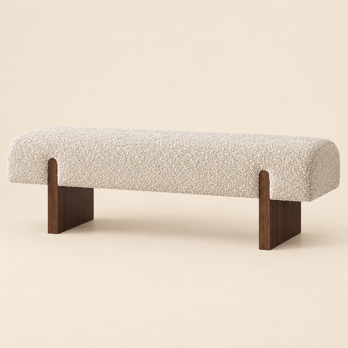 Siena Bouclé Bench