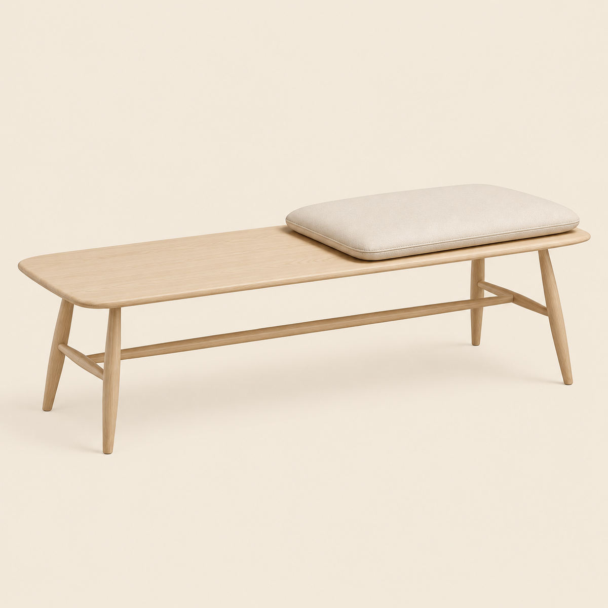 Nordic Wood Bench