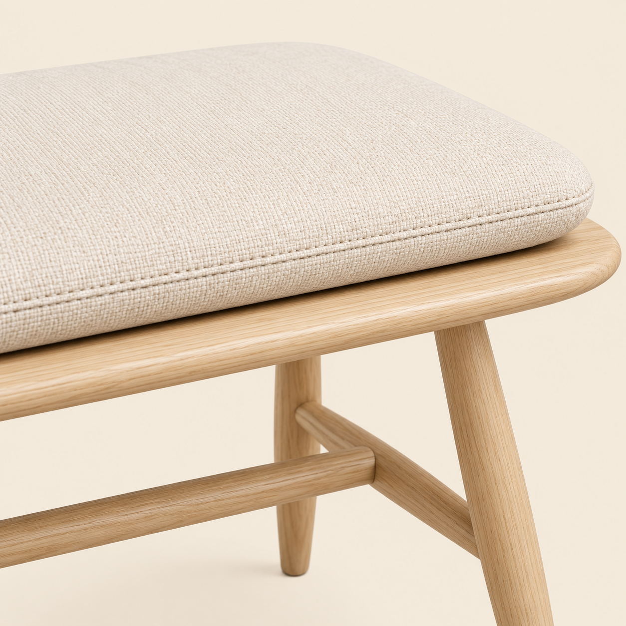 Nordic Wood Bench