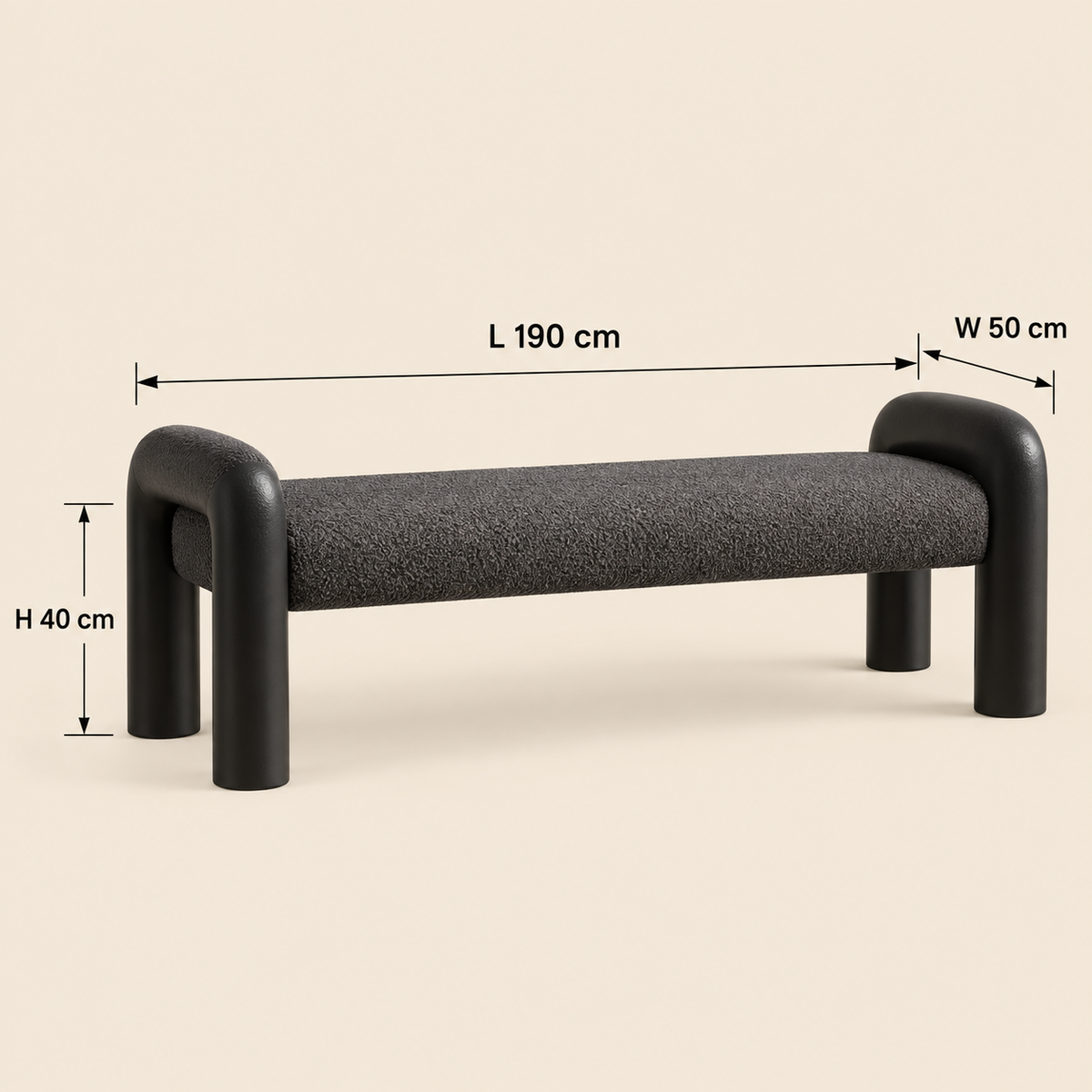 Noir Loop Bench