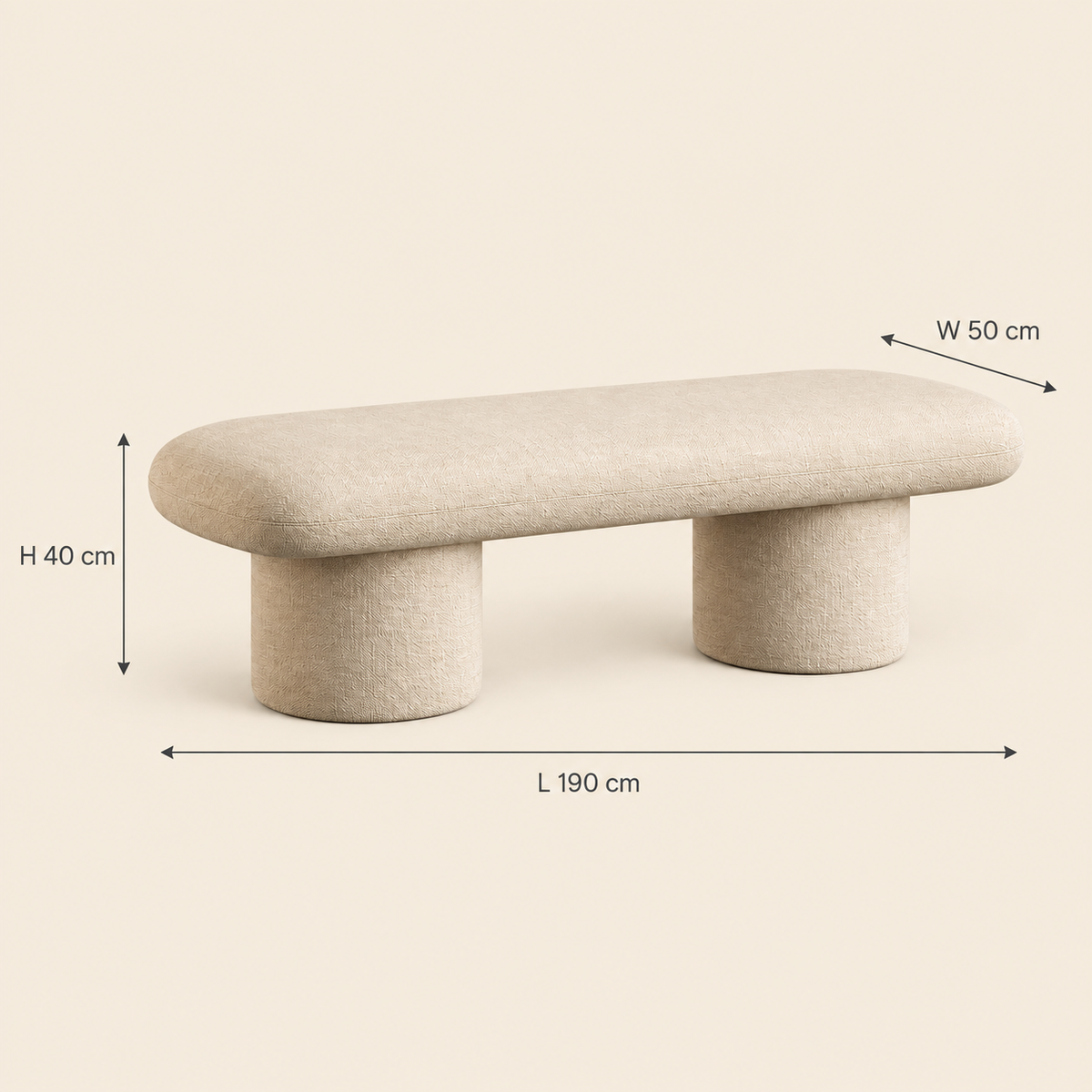 Luna Pod Bench