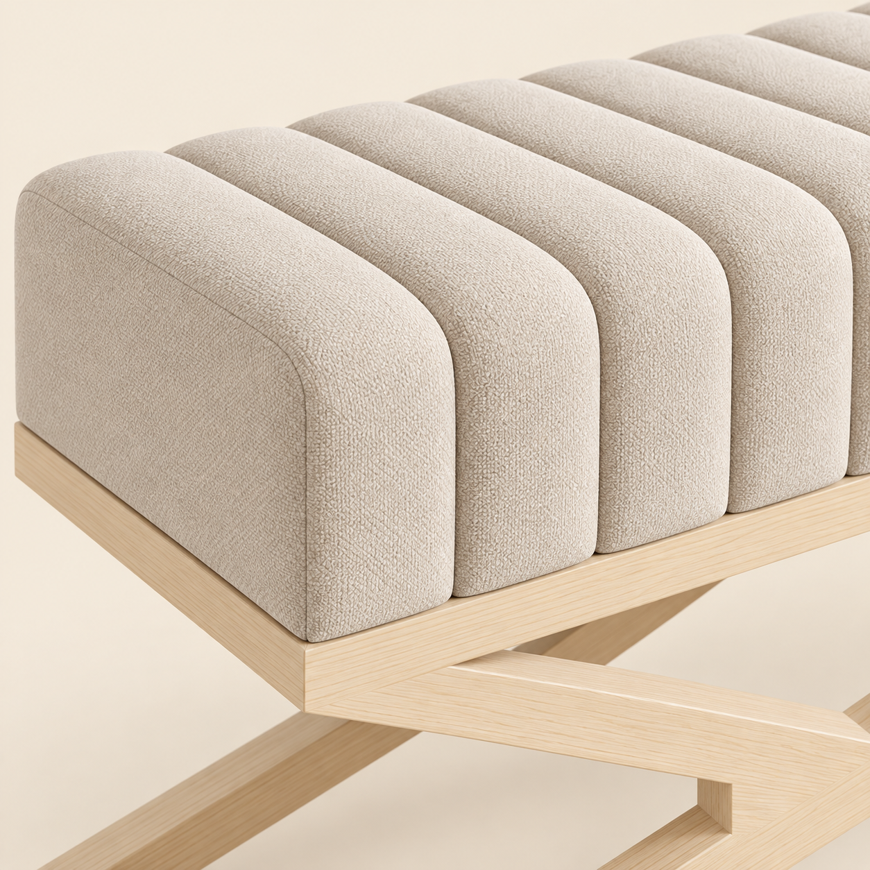 X-Frame Channel Bench