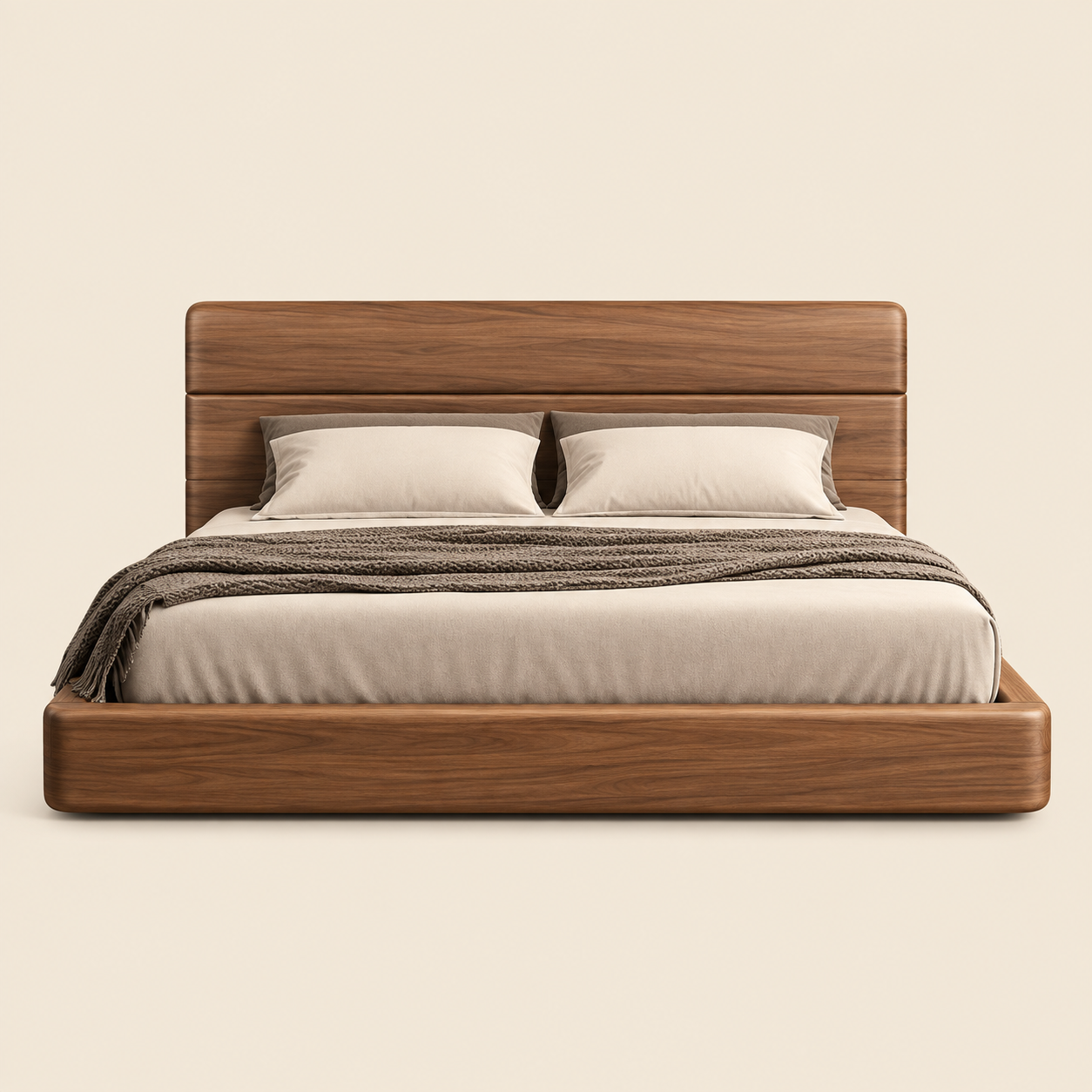 Riva Layered Wood Bed