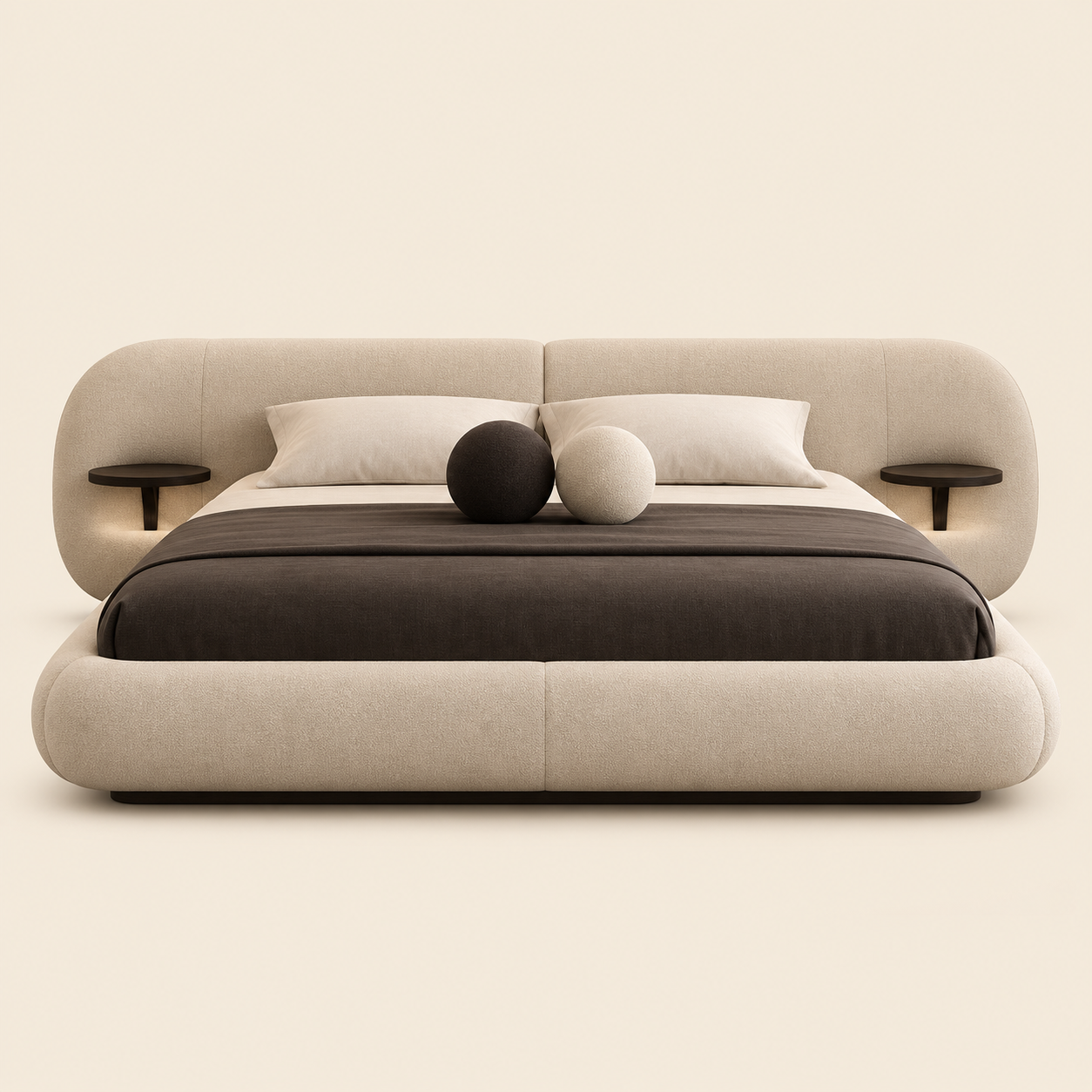 Cove Bouclé Lounge Bed