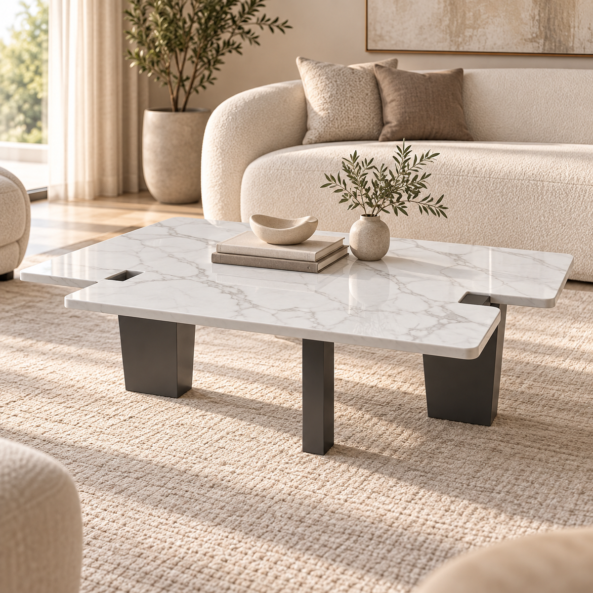 Aria Marble Coffee Table