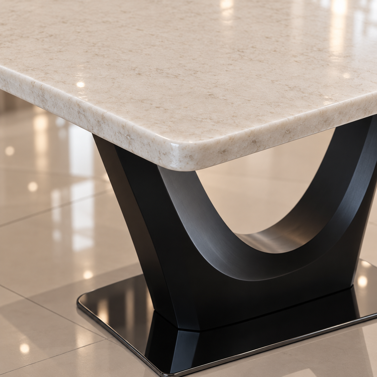 Vela Marble Dining Table