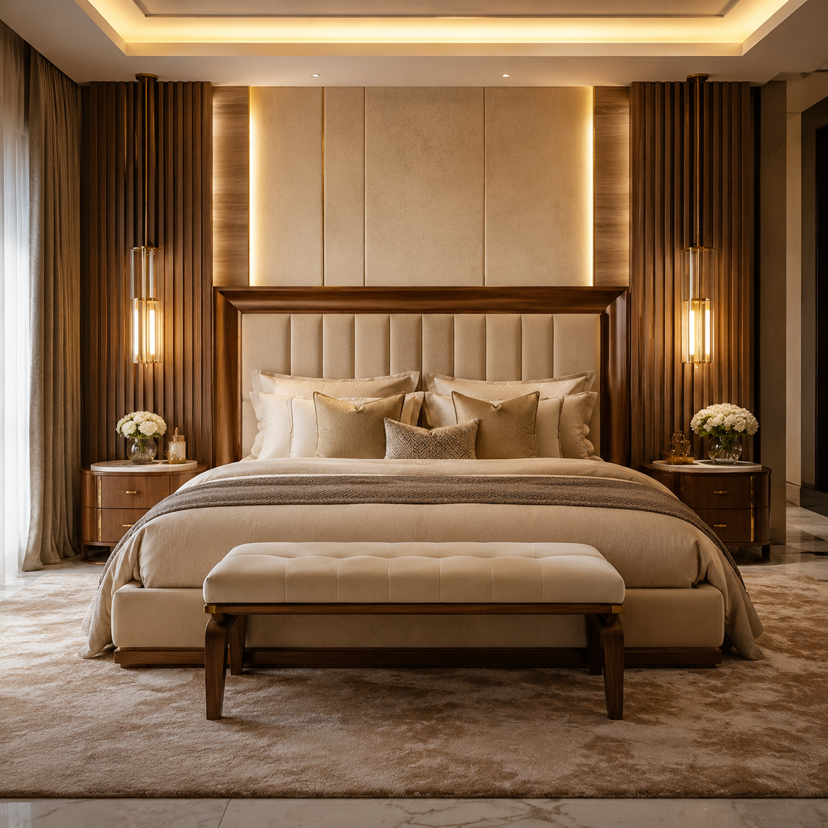 Savoy Grand Channel Bed