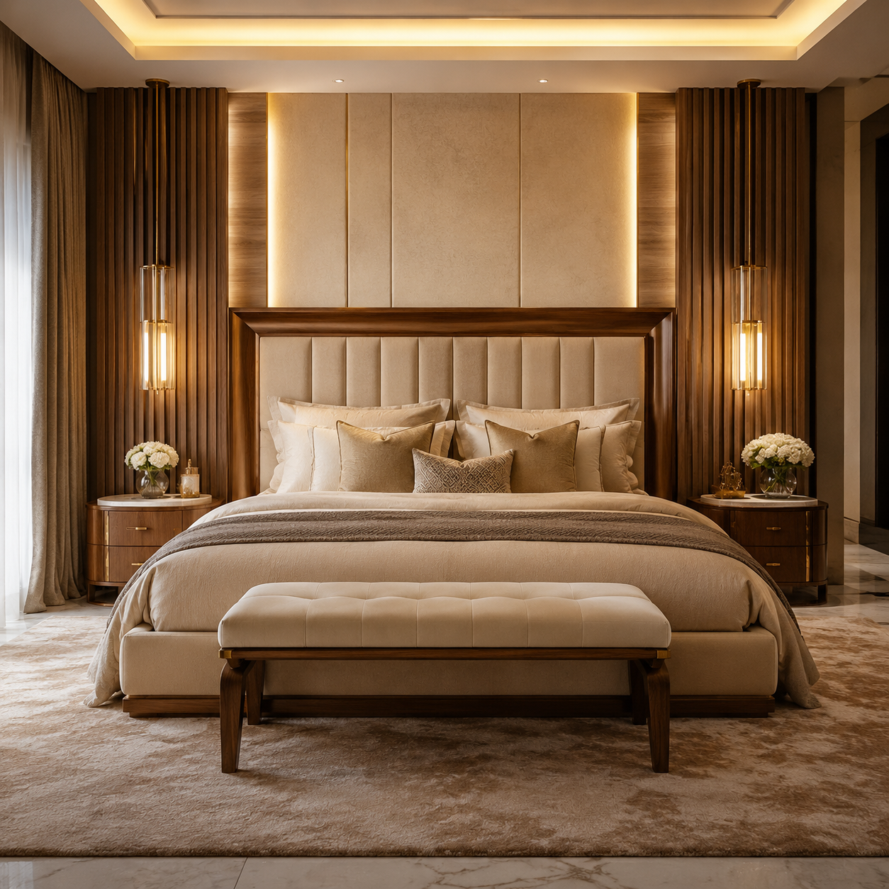 Savoy Grand Channel Bed
