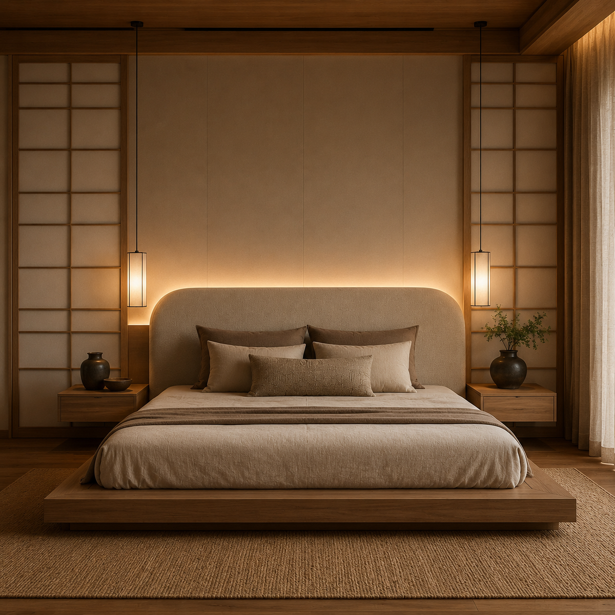 Kyoto Halo Platform Bed