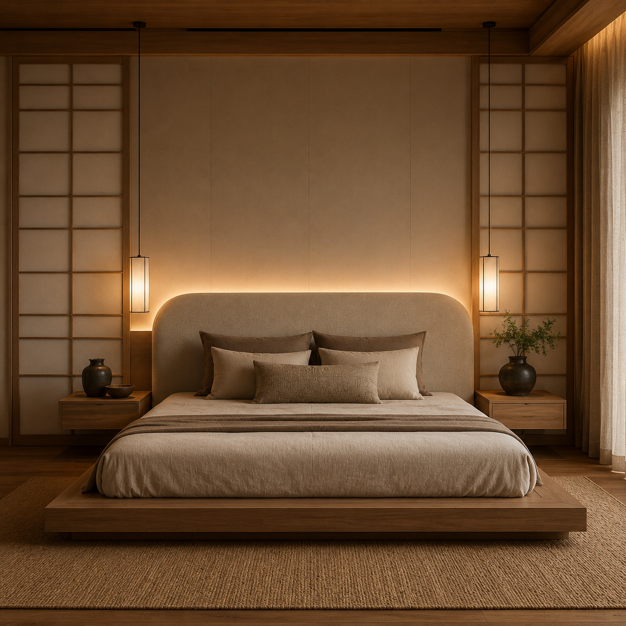 Kyoto Halo Platform Bed