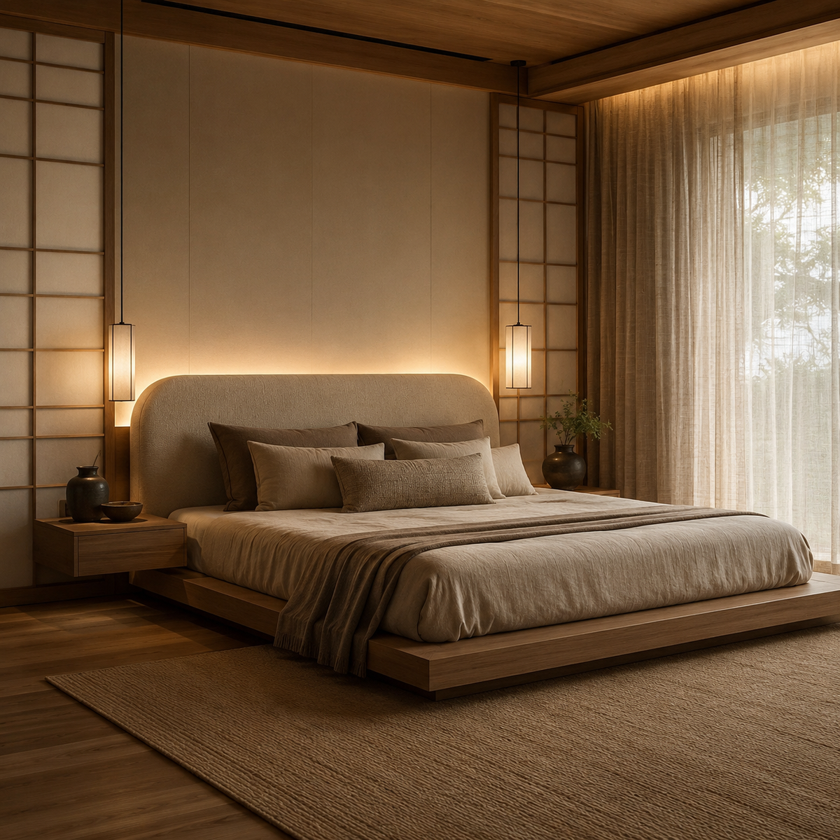 Kyoto Halo Platform Bed